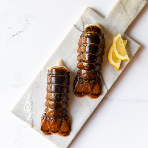 Image of Wild Maine Lobster Tail Pair