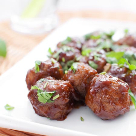 Mongolian Glazed Meatballs