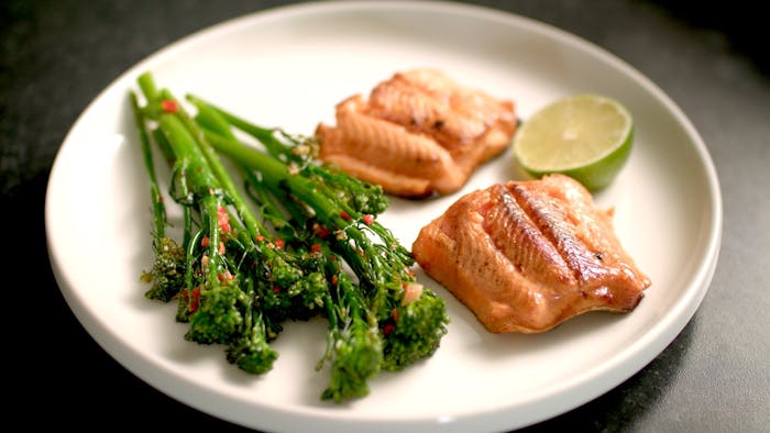 Soy and Miso Marinated Arctic Char