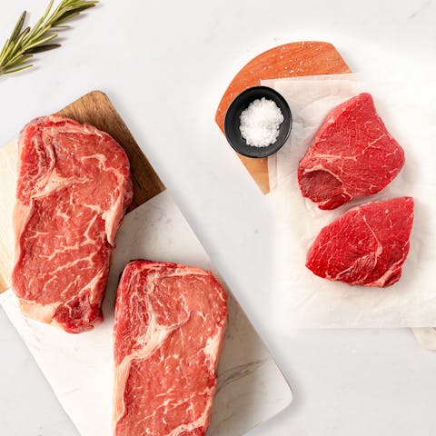 Image of Buy 2 Ribeyes Get 2 Free Top Sirloin Steaks