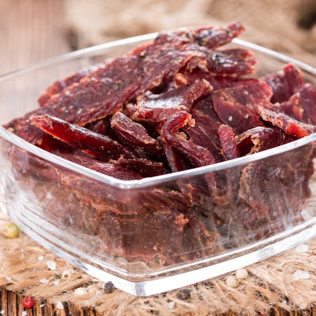 Spiced Beef Heart Jerky