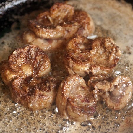 Crispy Pan-Fried Kidney