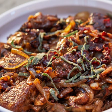 Elevated Liver and Onions