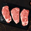 Image of Japanese A5 Wagyu New York Strip Steak Trio