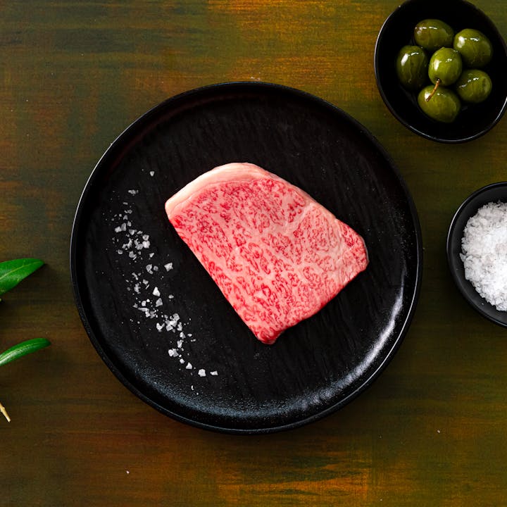 Image of Japanese A5 Olive Wagyu Petite Striploin