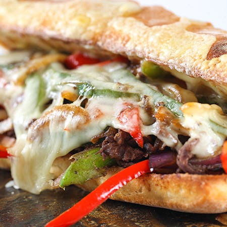 6 Ingredient Philly Cheesesteak Sandwiches