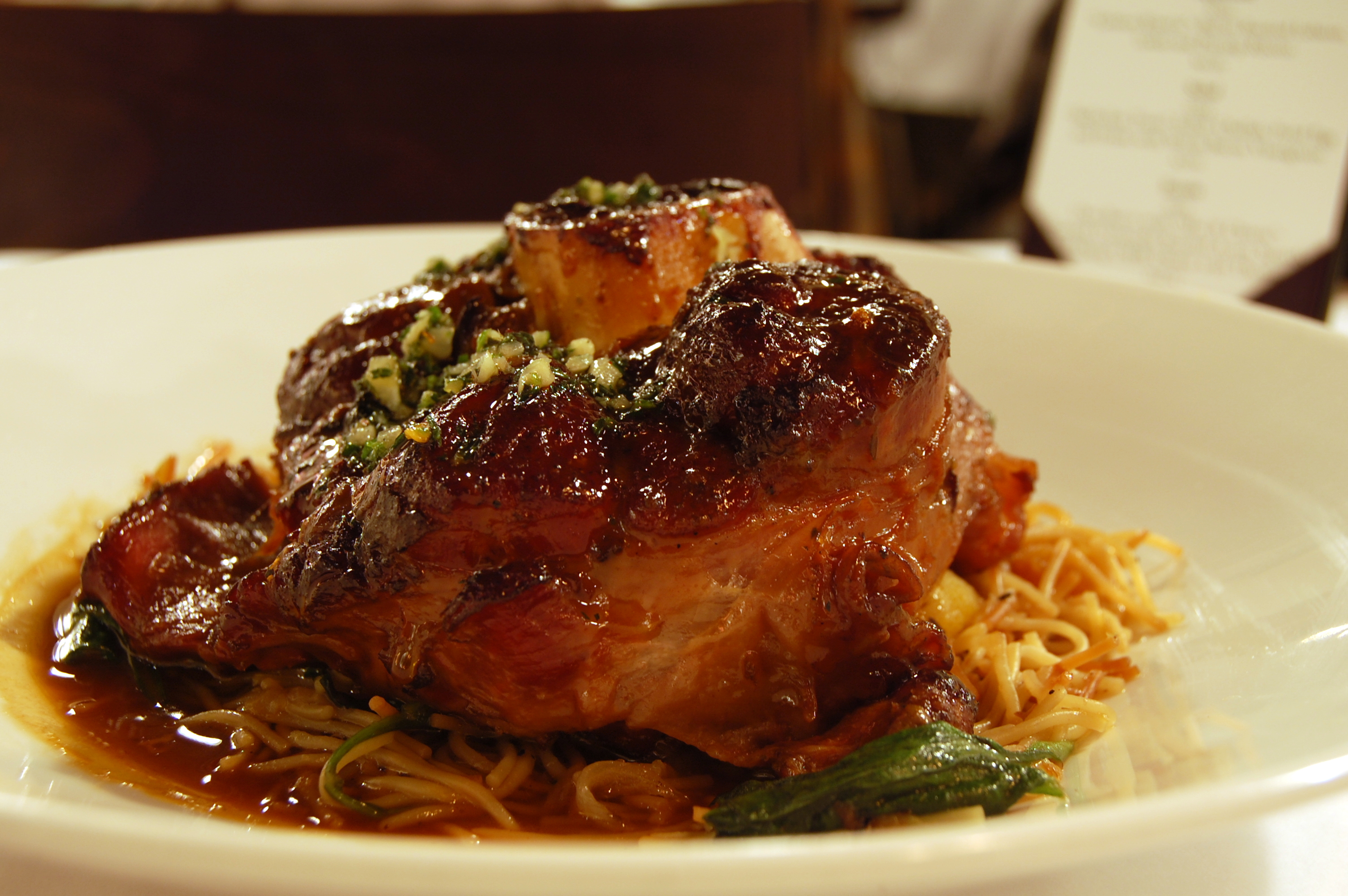 Pork Osso Bucco