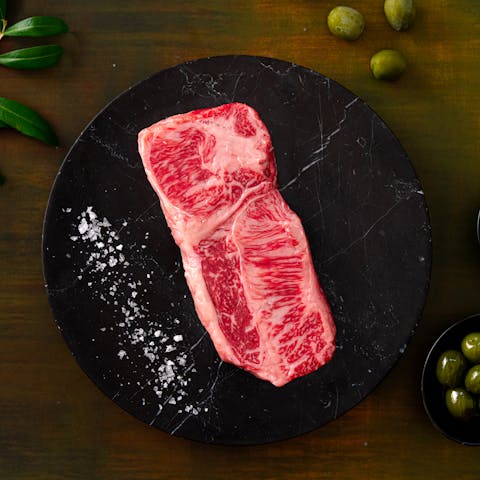 Image of Japanese A4 Olive Wagyu Striploin End