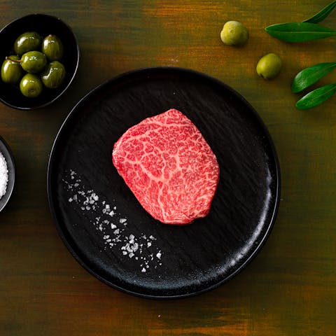 Image of Japanese A5 Olive Wagyu Filet Mignon